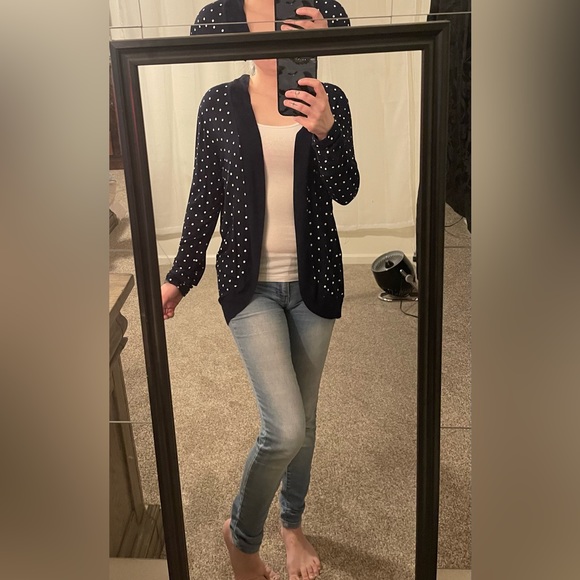 Womens Basement Basic Cardigan, Size Medium - Picture 4 of 15